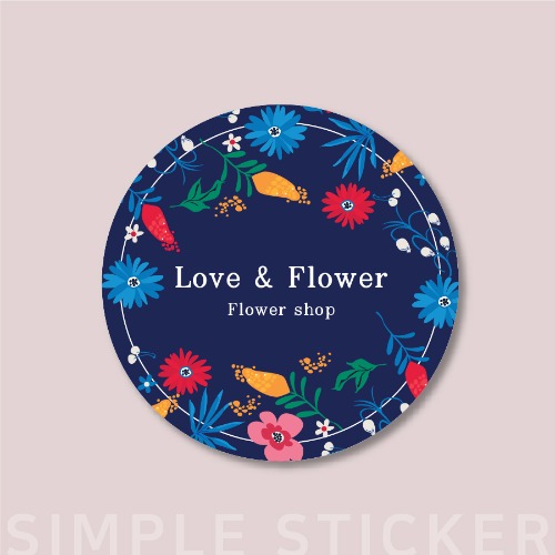 Love&amp;Flower [디자인 스티커]피알엔젤(PRangel)