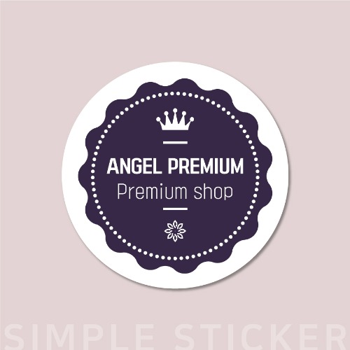 Angel Premium [심플 엣지 스티커]피알엔젤(PRangel)