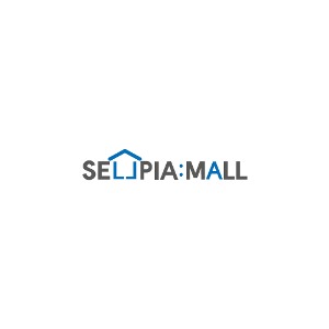 [워드형 로고][쇼핑몰]sellpiamall(셀피아몰)피알엔젤(PRangel)